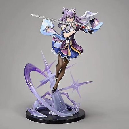 26cm Genshin Impact Anime Figuuri Keli Keqing Toimintahahmo Keräilymalli