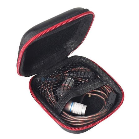 Hörlursväska Multifunktionell Förvaring Tryckdragkedja