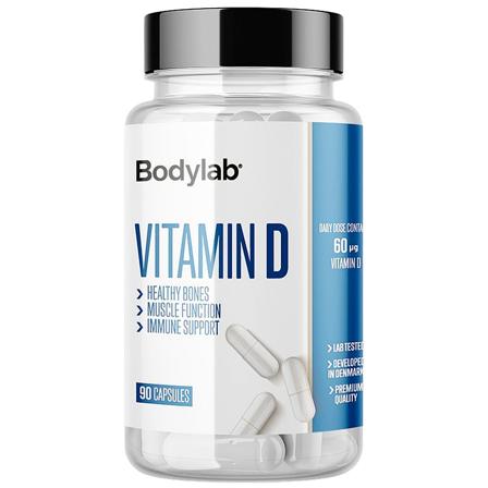 Bodylab Vitamin D 90 kaps., Helse & Madvarer, Vitaminer, D-vitamin