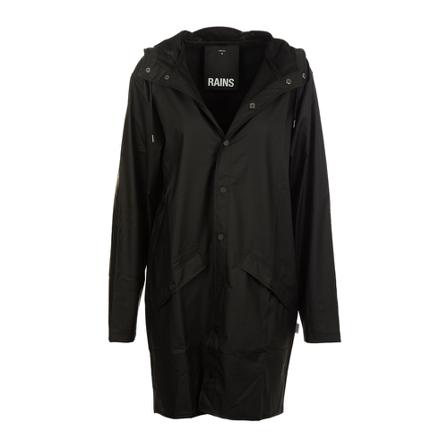 Rains Single-Breasted Coats Sort, Dame Parka
