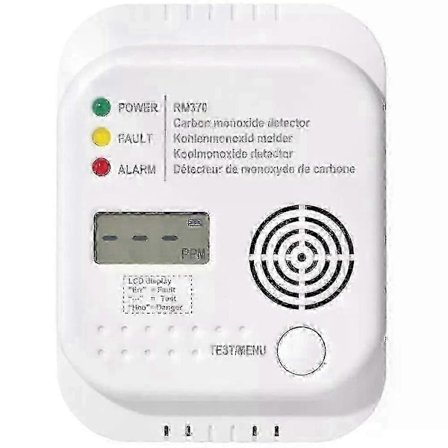 AURA CO Häkävaroitin Kaasuvaroitin Varoitin Häkävaroitin LCD