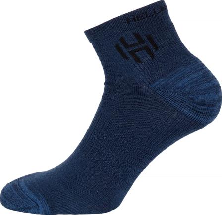 Hellner Running Mid Sock Unisex workout socks Blue 40-43
