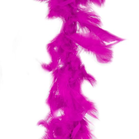 Höyhenpuuhka180 cm Neonlila