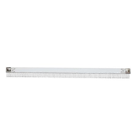 Käytännöllinen 18 tuuman/46 cm ruostumattomasta teräksestä valmistettu hopeinen valukampa neulekone, sopii kaikkiin 4,5 mm/9 mm malleihin, sopii B-