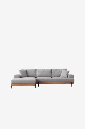 Homitis - Hjørnesofa -Tan Left - Grå - Sofaer med chaiselong - Fra Homeroom