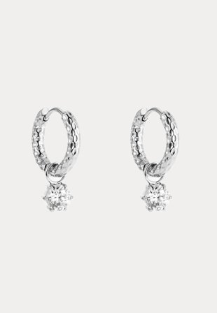 BY JOLIMA-Como Hoop Earring Crystal-Onesize