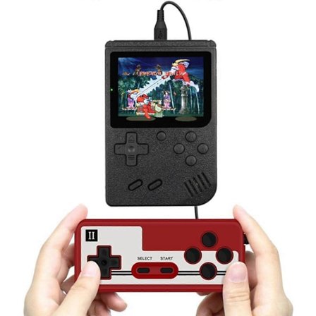 Retro Käsikonsoli Pelikonsoli Gameboy Sisäänrakennettu 400 Yhdessä 1 Klassinen Peli, Uusi (FMY)