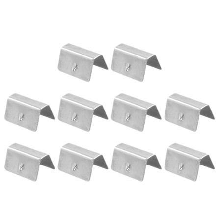 10/20 pakka metallikiinnitysklipsejä auton tuuli- ja sadeohjaimen kanavaklipsejä 10pcs