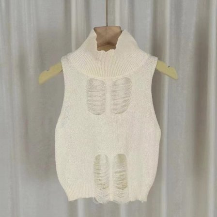 Dame Camisole Bryst Vest HVIT