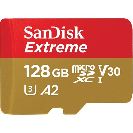 Sandisk Extreme - flashminnekort - 128 GB - microSDXC UHS-I