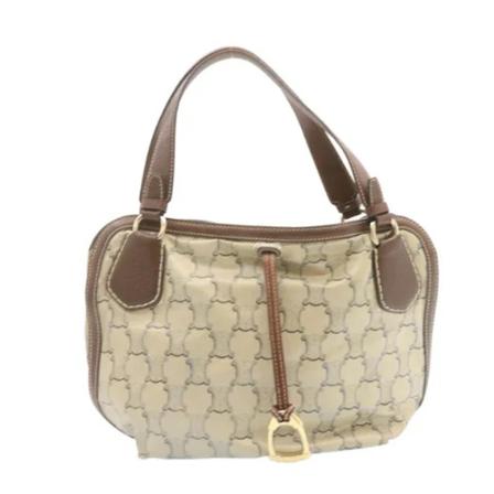 Celine Vintage Pre-owned Canvas Håndtaske inbo, Dame Vintage Tasker, Størrelse: ONE Size