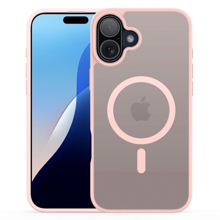 DUX DUCIS iPhone 16 Plus Yind Series Matt Finish Skal - Rosa