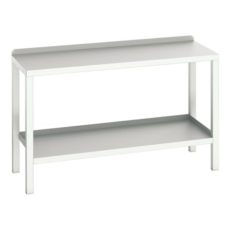 Welded steel workbench BOTT , 300 kg load, 1500x600x910 mm, steel