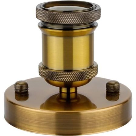 Edison E27 Lampeholder Vintage Adapter Retro Sokkel Keramisk Trådløs Lysekrone Innvendig 1 Pakke Vintage Messing/NC/