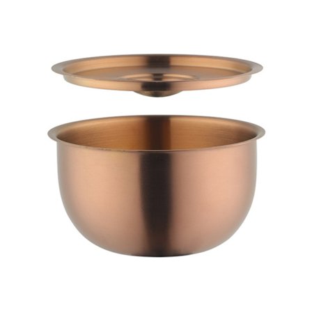 Praktisk servisskål Rund Anti-skållning Barn Liten - Rose Gold