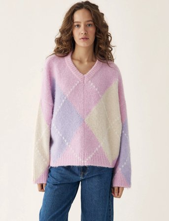 Noella Lai Knit - Pink - L/XL