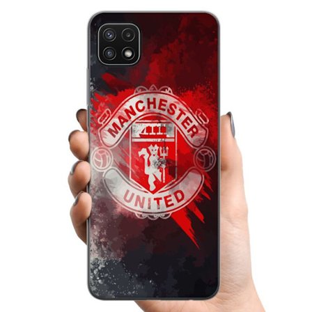 Kompatibelt Mobildeksel til Samsung Galaxy A22 5G Manchester United FC
