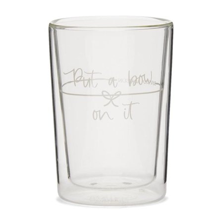 Riviera Maison Glass Dobbeltvegget Put-a-bow H11.5cm
