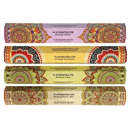 Exklusiv 4-Pack Rökelsestickor , Total 52st