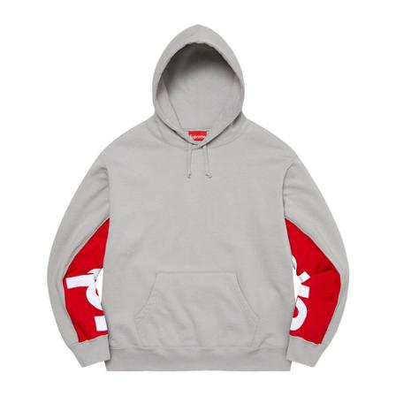 Supreme, Hoodie Grijs, Heren, Maat:M