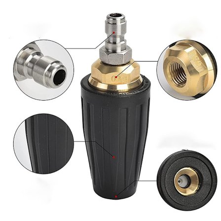 Roterande munstycke för högtryckstvätt med 25 mm öppning 4000psi