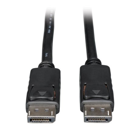 TRIPP LITE Eaton Tripp Lite Series DisplayPort Cable with Latching Connectors, 4K 60 Hz (M/M), Black, 3 ft. (0.91 m) - DisplayPort-kabel - 91 cm