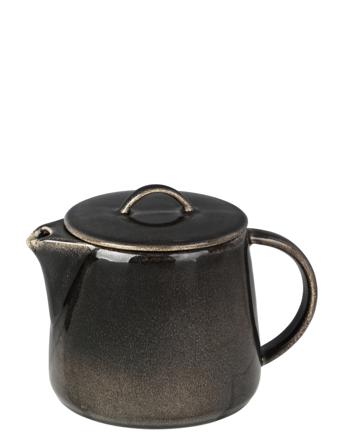 Te Pot Nordic Coal Home Tableware Jugs & Carafes Teapots Grå Broste Copenhagen