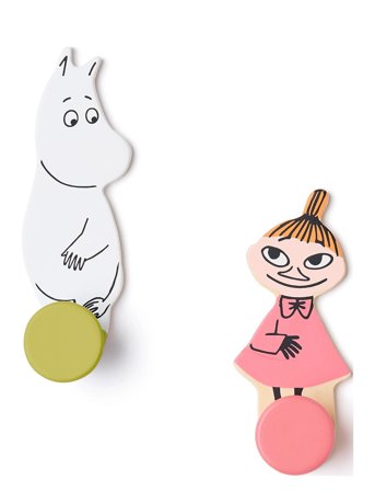 Kid's Concept Hooks 2-Set Little My Moomin - Multi/patterned - ONE SIZE