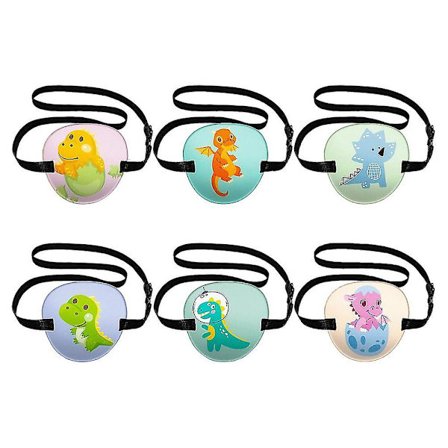 6 stk. Øjenlappe Lazy Eye Lysblokerende Øjenlapper Lazy Eye Pads Øjenlapper Børn Ikke-vævet Øjenlappe