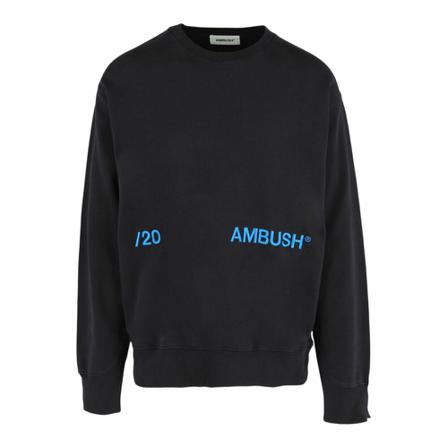 Ambush, Logo Sweatshirt Blauw, Heren, Maat:S