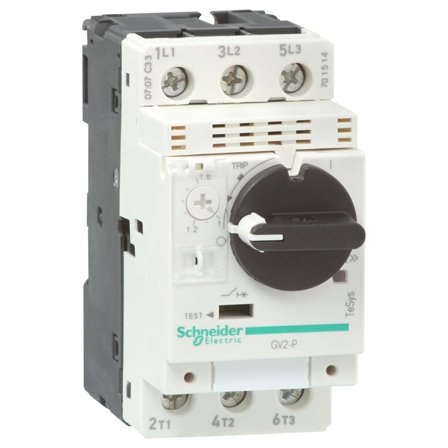 Schneider Electric GV2P10 Motorvernebryter 4–6,3 A, Elfordeling & strømforsyning