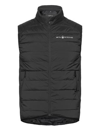Spray Down Vest Vest Svart Sail Racing*Betinget Tilbud