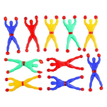 Superman - Rolig leksak för barn, klibbig väggleksak för stresslindring, klättring, Spider-Man, kul[D]