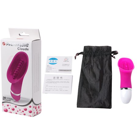 Vibrator Stimulator Leksak med 30 Frekvenser Klitorismassageapparat Vuxna Älskare