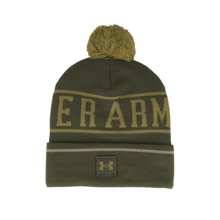 Under Armour - Grün pom Mütze - M Halftime Beanie Expedition Green Pom @ Hatstore