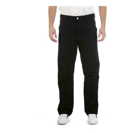 Carhartt Wip, Straight Jeans Zwart, Heren, Maat:W36