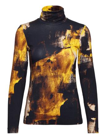 Musaiw Printed Rollneck T-shirts & Tops Long-sleeved Multi/mønstret InWear