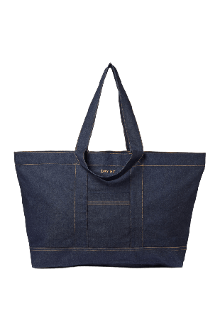 DAY ET Dark Denim Weekend Väskor & plånböcker Dam Blå ONESIZE