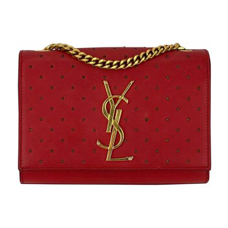 Saint Laurent Vintage Pre-owned Shoulder Väska röd, Dam Vintage Väskor, Dam, Storlek: ONE SIZE