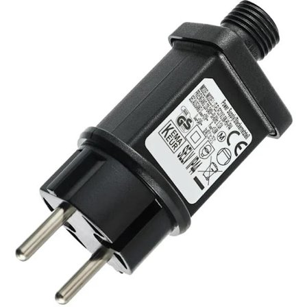 IP44 31V 3.6W Transformator Driver Adapter 8 Tilstande med Hukommelsesfunktion til Julebelysning, Lyskæder, Istapskæder