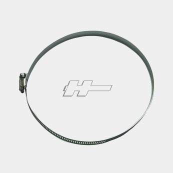 Fascetta stringitubo Sierra in acciaio inox AISI 316 con testa esagonale, Ø127 - 178 mm, 1 pezzo