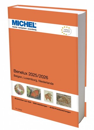 MICHEL - Benelux 2025/2026 - Frimærkekatalog