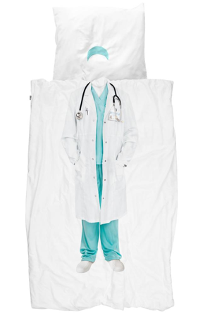 SNURK Sengesett Doktor 140x200cm