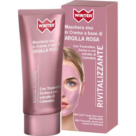 Winter Maschera Viso In Crema Rivitalizzante Argilla Rosa 50ml