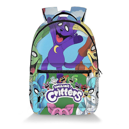 Poppy Playtime Smiling Critters Ryggsäck Student Ryggsäck