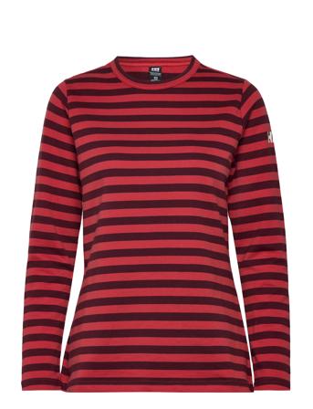W Arctic Ocean Long Sleeve Sport T-shirts & Tops Long-sleeved Red Helly Hansen