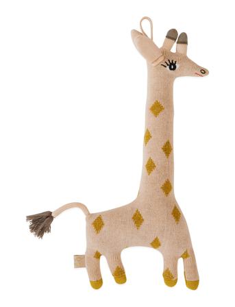 Darling - Baby Guggi Giraffe Toys Soft Toys Stuffed Animals Lyserød OYOY Living Design