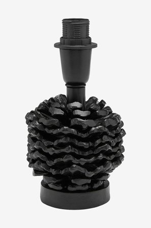 PR Home - Lampunjalka Kotten 19 cm - Musta - Joulun koristevalot - - Homeroom