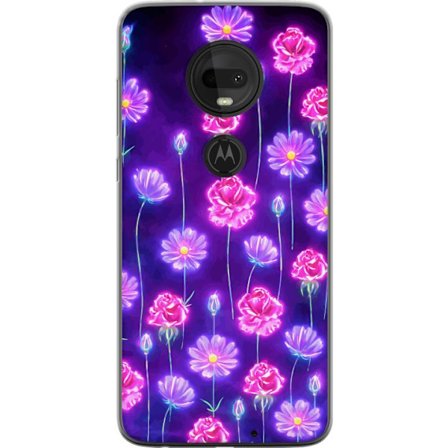 Yhteensopiva Puhelinkuori Motorola Moto G7 Bloom Reverie Electric Petals