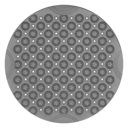 Rund massage bademåtte skridsikker brusebade måtte badeværelse måtte maskine v